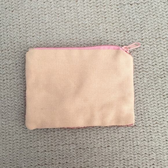 Pink Beaded Be a Dolly Dolly Parton Zippered Coin Purse - Picture 4 of 5